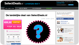 Website SelectDeals.nl